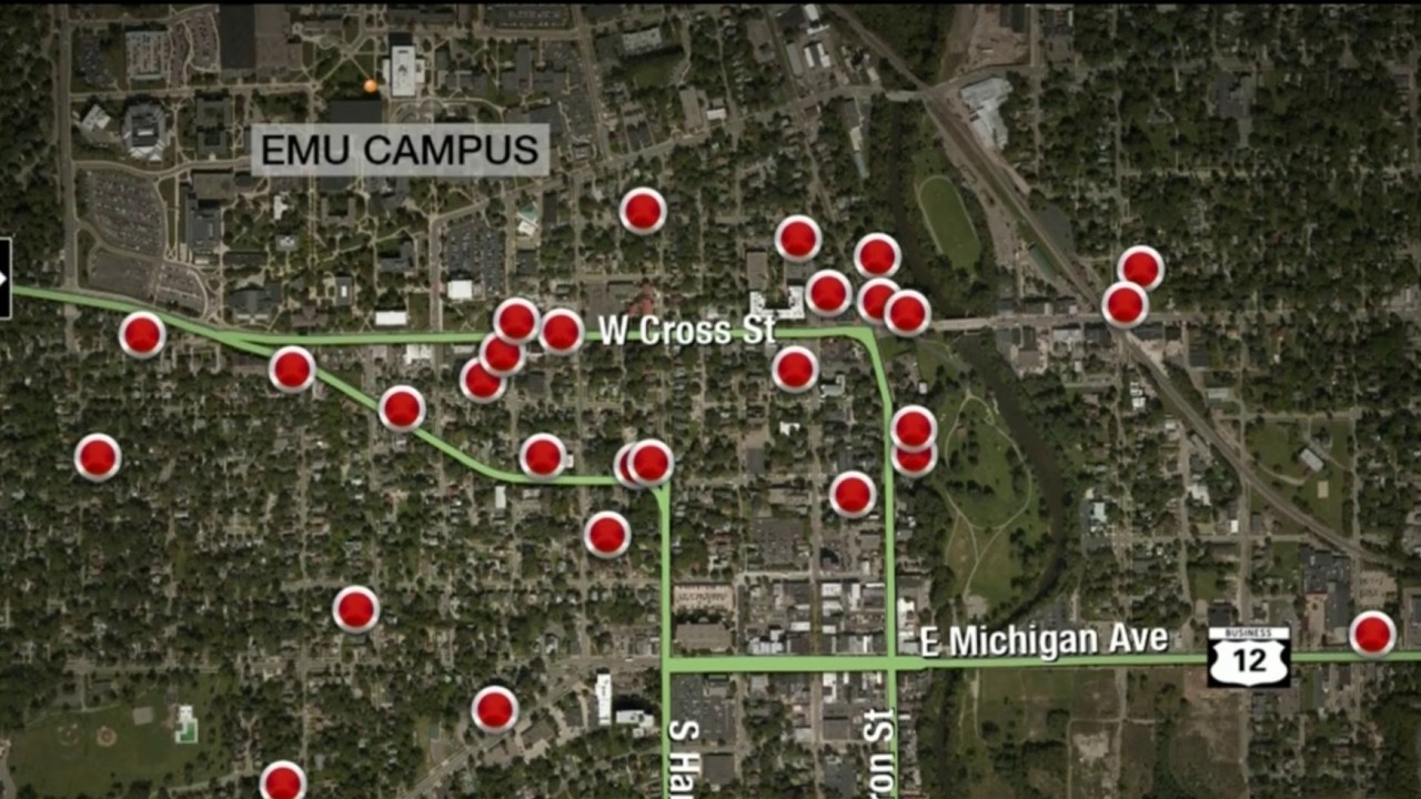 Ypsilanti neighborhood scene of nearly 30 breakins over past...